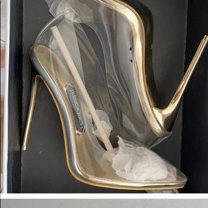 Clear Stiletto heels
